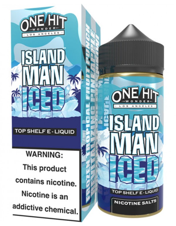 One Hit Wonder E-Liquid, Island Man Iced, 100mL