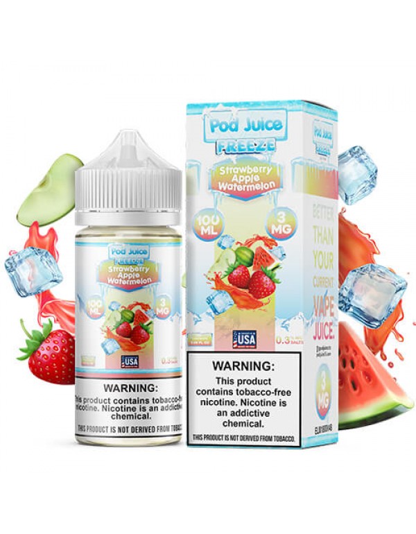 Pod Juice Synthetic - Strawberry Apple Watermelon Freeze