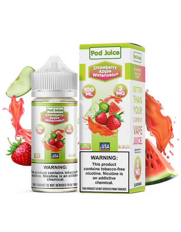 Pod Juice Synthetic - Strawberry Apple Watermelon