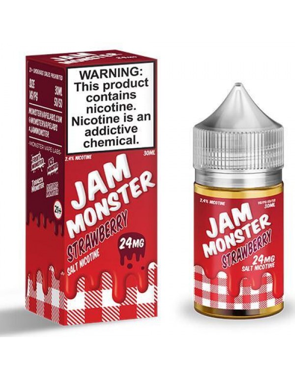 Jam Monster Synthetic Salt - Strawberry