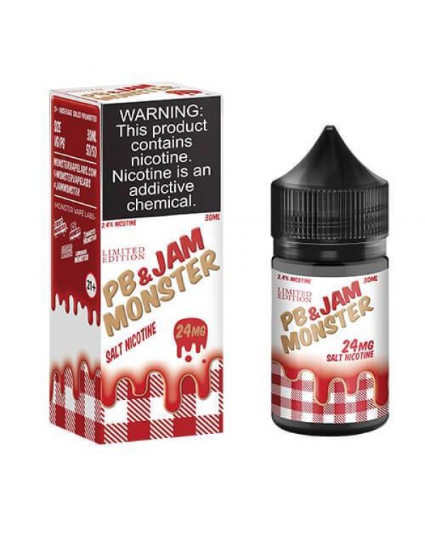 Jam Monster Synthetic Salt - PB & Strawberry Jam