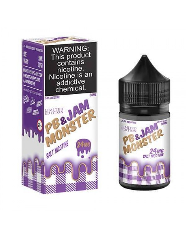 Jam Monster Synthetic Salt - PB & Grape Jam