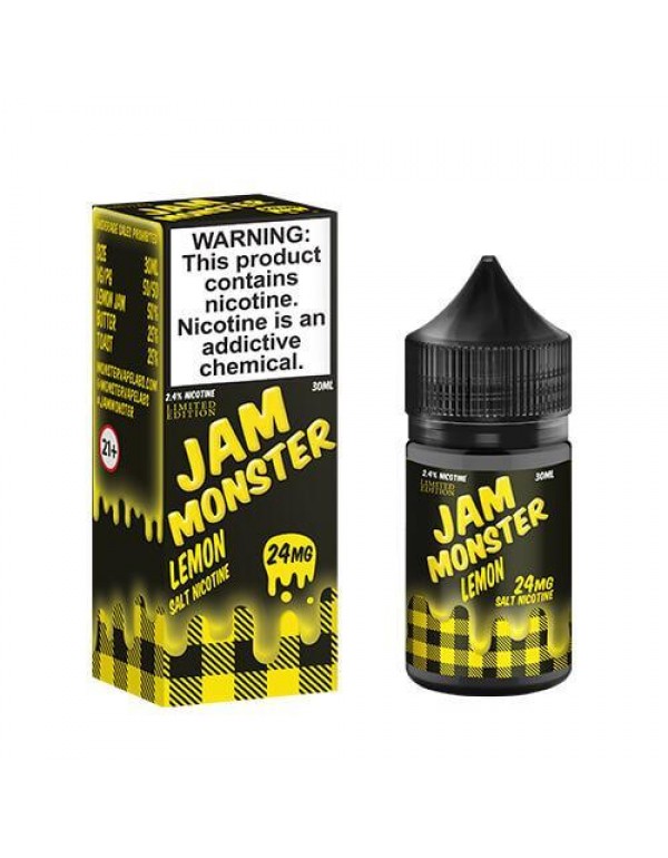 Jam Monster Synthetic Salt - Lemon (Limited Editio...