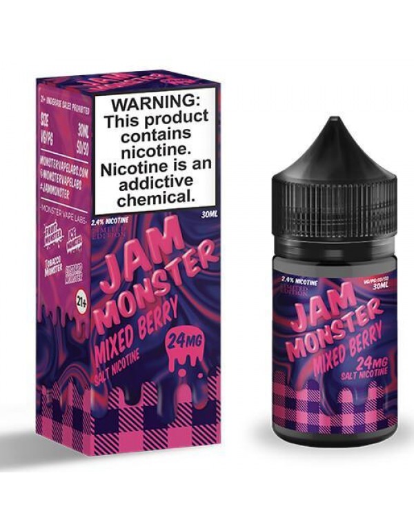 Jam Monster Synthetic Salt - Mixed Berry