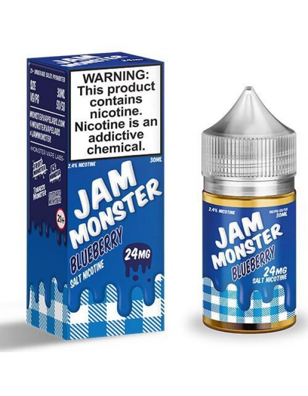 Jam Monster Synthetic Salt - Blueberry