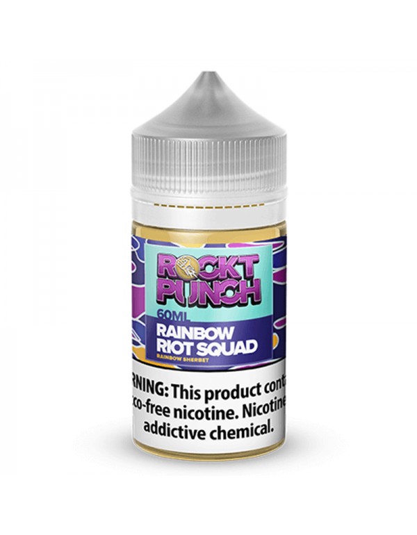 Rockt Punch E-Juice Tobacco-Free Nicotine - Rainbo...