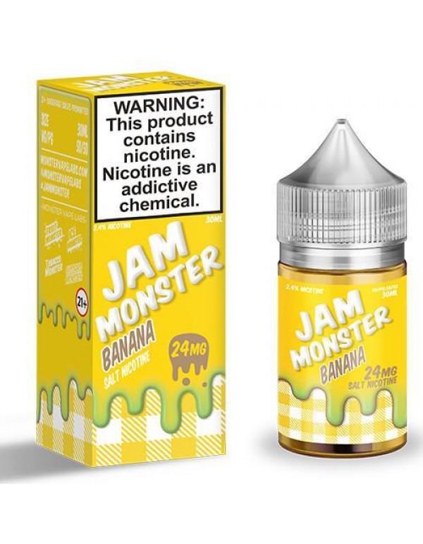 Jam Monster Synthetic Salt - Banana