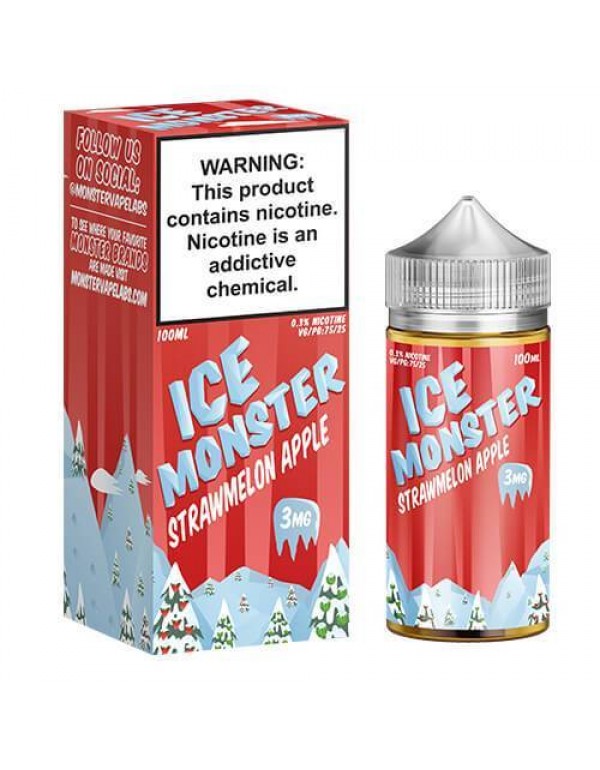 Ice Monster Synthetic - Strawmelon Apple Ice