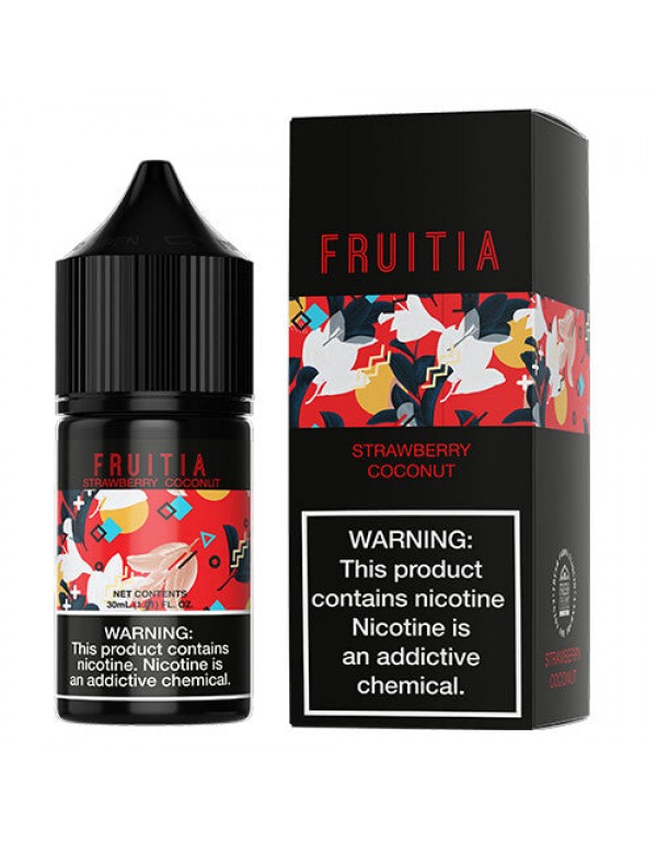 Fruitia eJuIce Synthetic Salts - Strawberry Coconu...