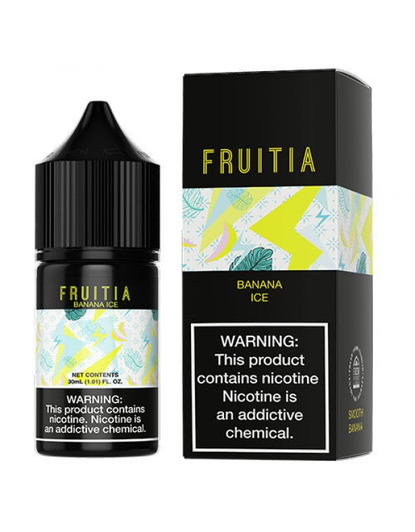 Fruitia eJuIce Synthetic Salts - Banana Ice