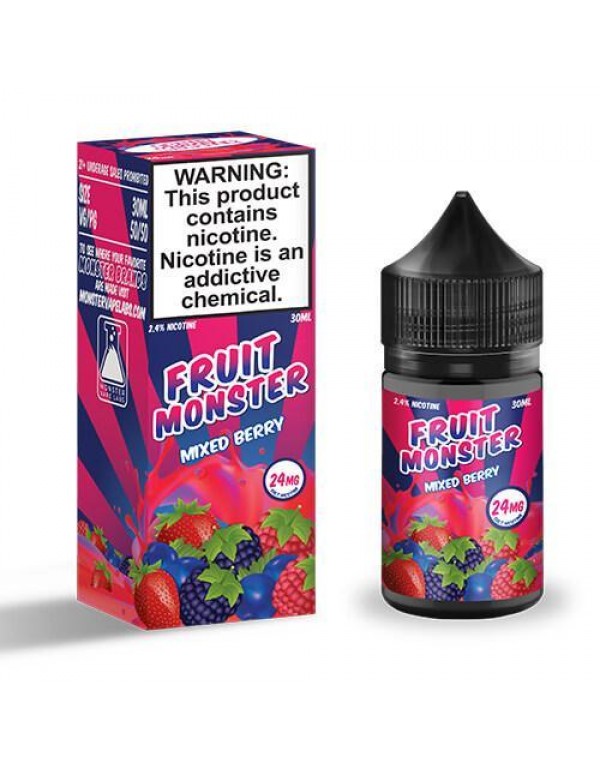 Fruit Monster Synthetic Salt - Mixed Berry