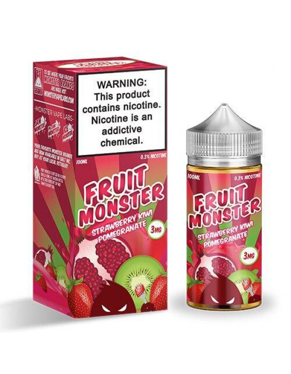 Fruit Monster Synthetic - Strawberry Kiwi Pomegran...