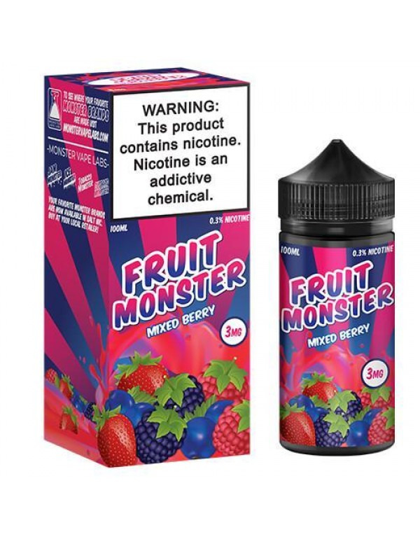 Fruit Monster Synthetic - Mixed Berry