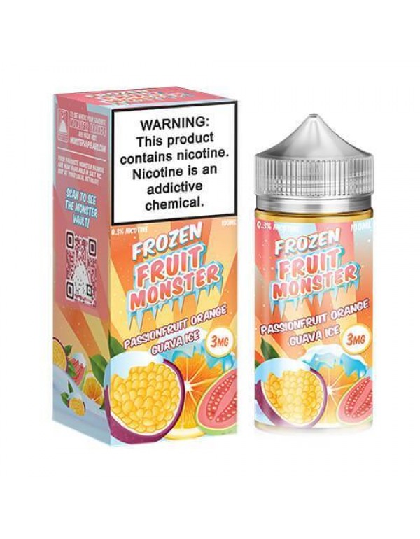 Frozen Fruit Monster Synthetic - Passionfruit Orange Guava Ice