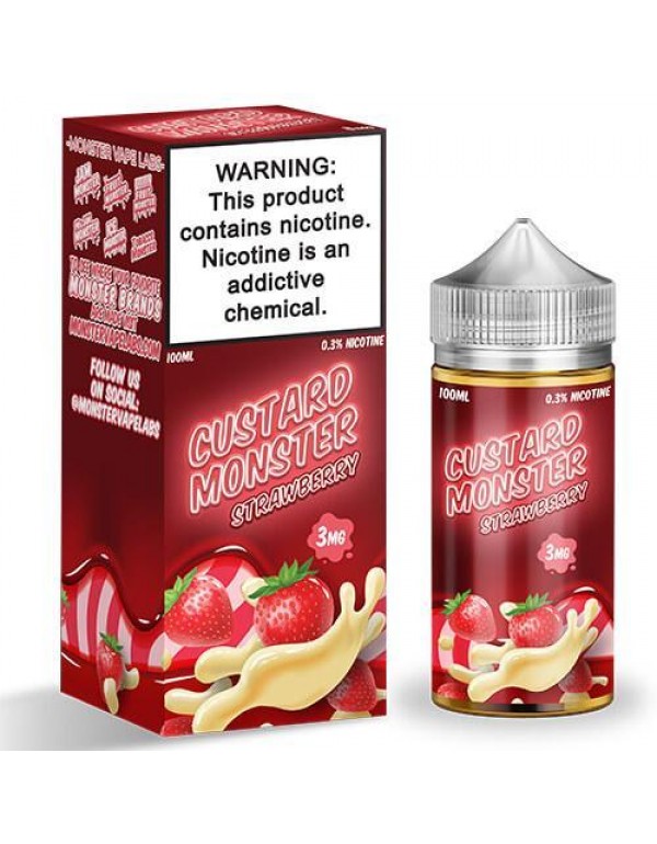 Custard Monster Synthetic - Strawberry