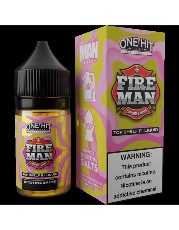 One Hit Wonder Salts, Fire Man, 30mL