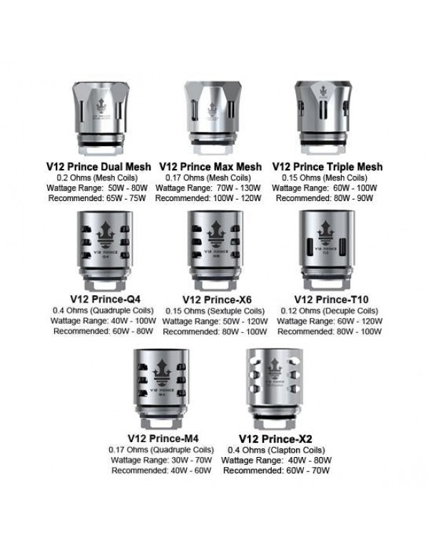 SMOK TFV12 Prince Replacement Coil