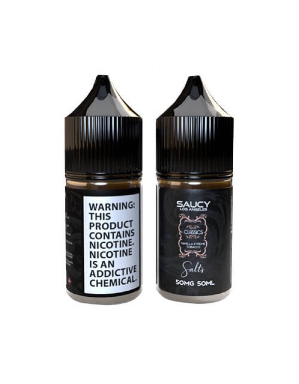 Saucy Classic Salts - Vanilla Xtreme Tobacco