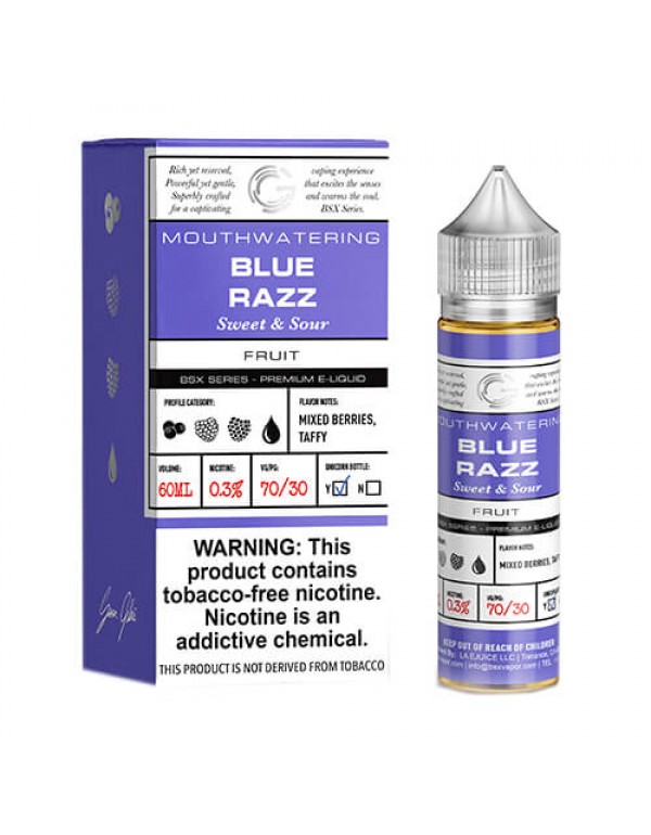 BSX TFN by Glas E-Liquid - Blue Razz