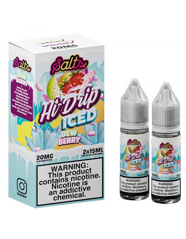 Hi-Drip Salts - Iced Dew Berry