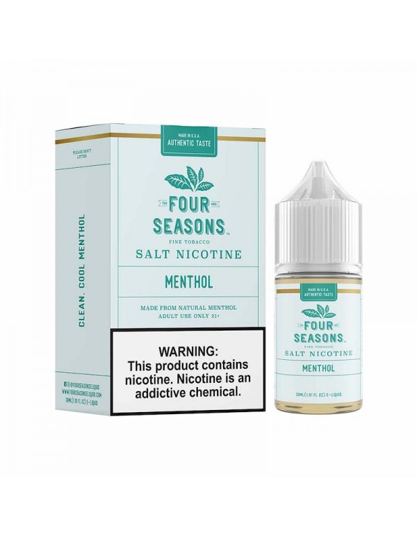 Four Seasons Salts, Menthol