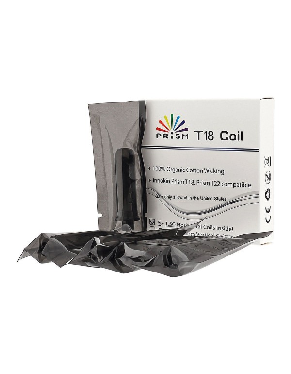 Innokin Prism T18 Replacement Coils, 5 Pack