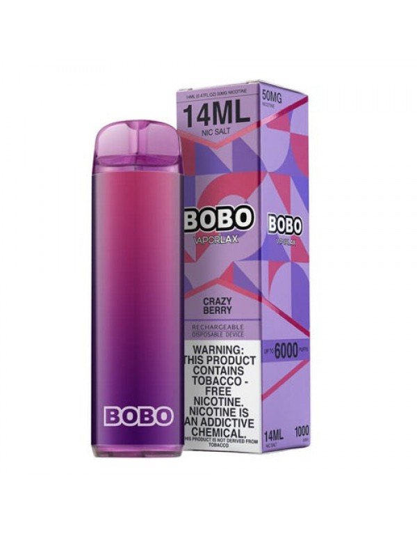 VaporLax Bobo Tobacco-Free Disposable Vape