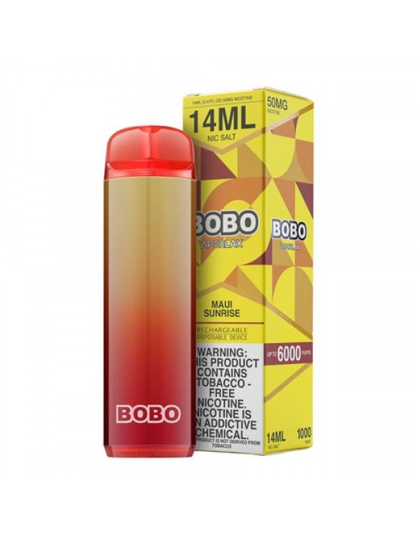 VaporLax Bobo Tobacco-Free Disposable Vape