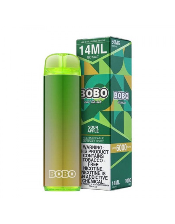 VaporLax Bobo Tobacco-Free Disposable Vape