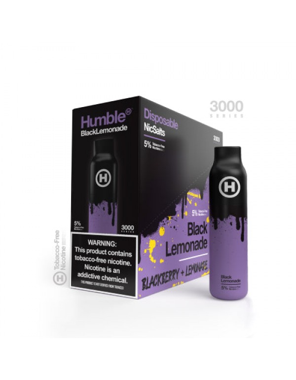 Humble Juice Co - Disposable Vape - Black Lemonade