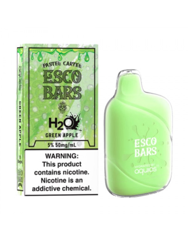 Esco Bars H2O 6000 Disposable - Green Apple