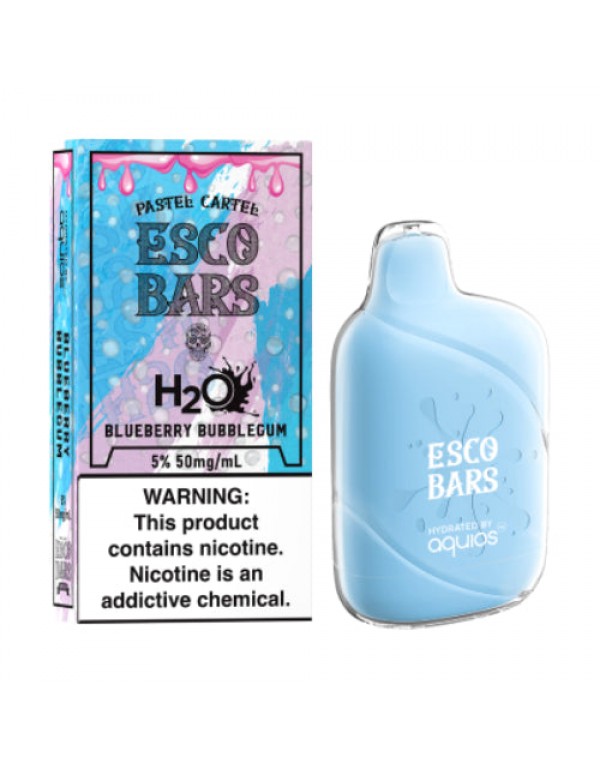 Esco Bars H2O 6000 Disposable - Blueberry Bubblegu...